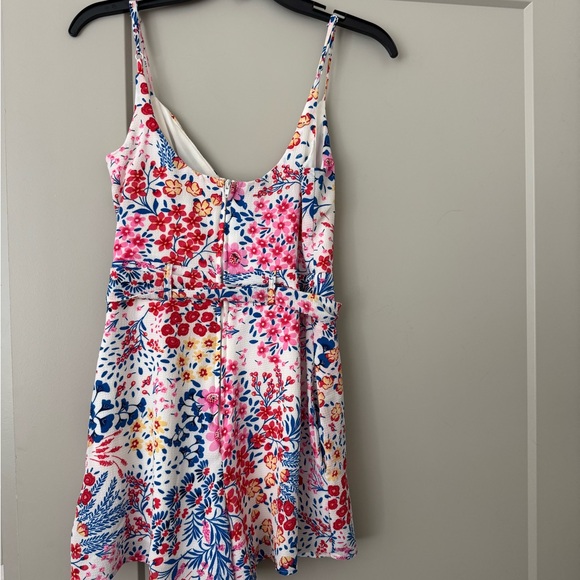 Floral Spaghetti Strap Dress - Picture 2 of 3